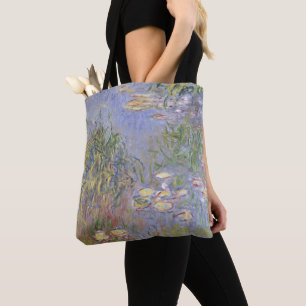 Claude Monet   Water-Lilies, Cluster of Grass Tote Bag