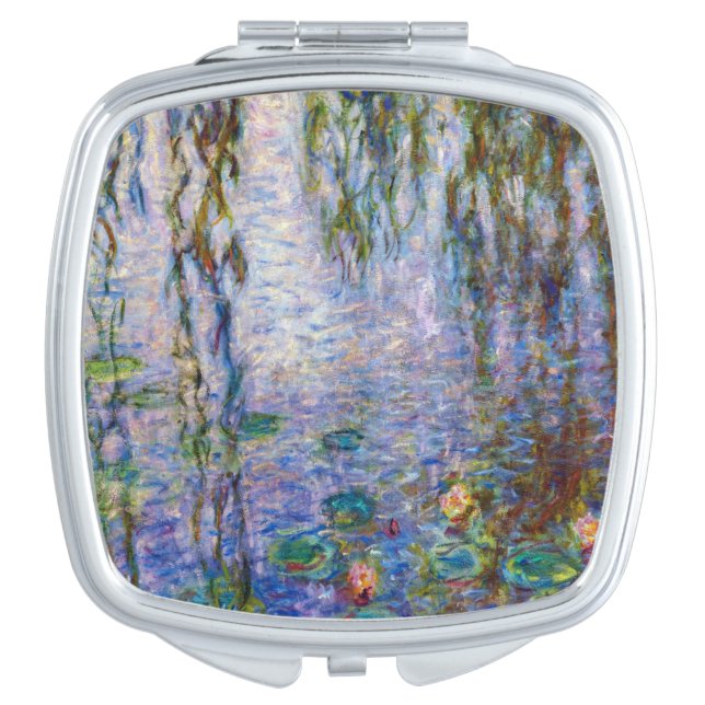 Claude Monet - Water Lilies Compact Mirror (Front)