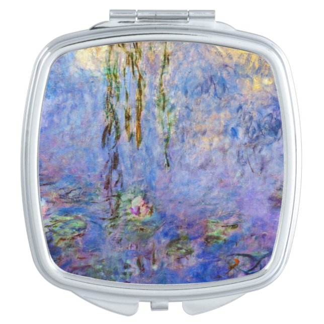 Claude Monet - Water Lilies Compact Mirror (Front)