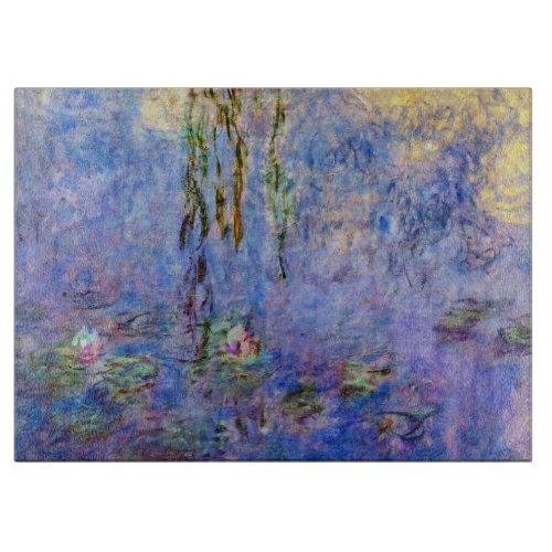 Claude Monet _ Water Lilies Cutting Board