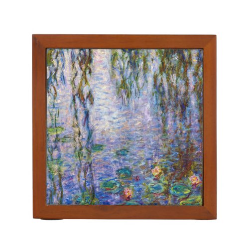 Claude Monet _ Water Lilies Desk Organizer