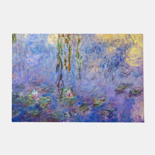 Claude Monet _ Water Lilies Doormat