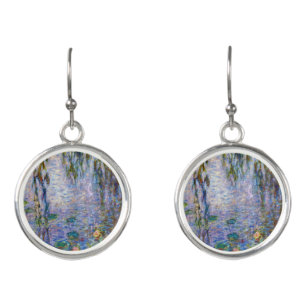 Claude Monet - Water Lilies Earrings