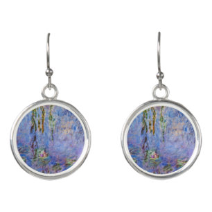 Claude Monet - Water Lilies Earrings
