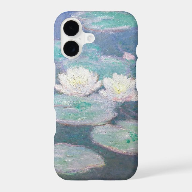 Claude Monet - Water Lilies, Evening Effect Case-Mate iPhone Case (Back)