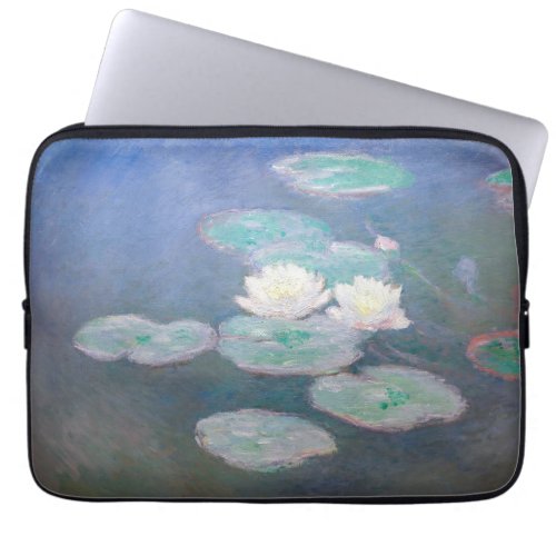 Claude Monet _ Water Lilies Evening Effect Laptop Sleeve