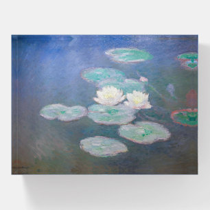 Claude Monet - Water Lilies, Evening Effect Paperweight