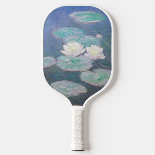 Claude Monet _ Water Lilies Evening Effect Pickleball Paddle