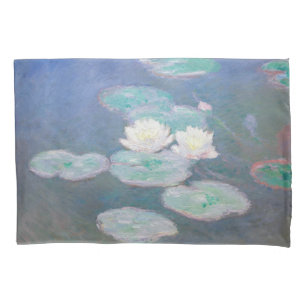 Claude Monet - Water Lilies, Evening Effect Pillow Case