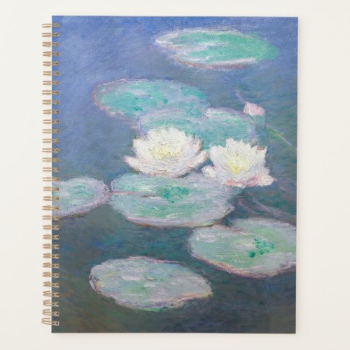 Claude Monet _ Water Lilies Evening Effect Planner