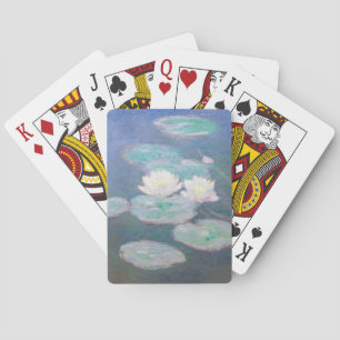 Claude Monet - Water Lilies, Evening Effect Poker Cards