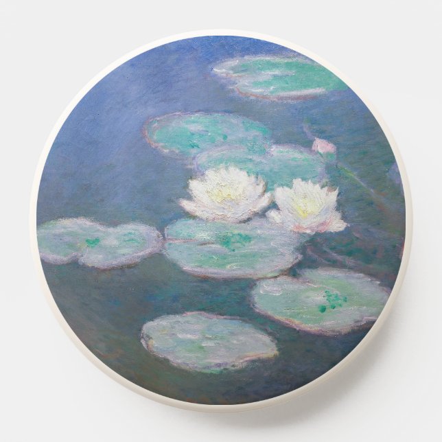 Claude Monet - Water Lilies, Evening Effect PopSocket (Popsocket)