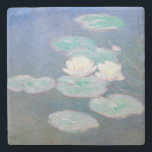 Claude Monet - Water Lilies, Evening Effect Stone Coaster<br><div class="desc">Water Lilies,  Evening Effect / Nympheas,  Effet du soir - Claude Monet,  Oil on Canvas,  1897</div>