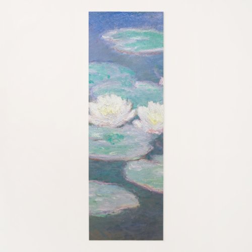 Claude Monet _ Water Lilies Evening Effect Yoga Mat
