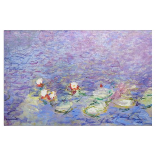 Claude Monet - Water Lilies Fabric