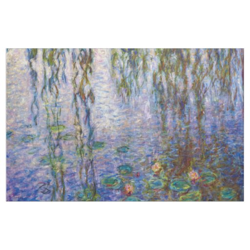 Claude Monet - Water Lilies Fabric