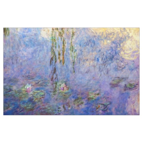 Claude Monet _ Water Lilies Fabric