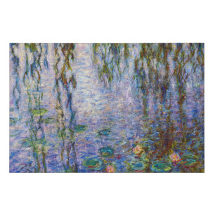 Claude Monet - Water Lilies Faux Canvas Print