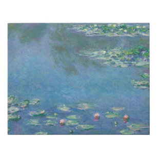 Claude Monet Water Lilies Faux Canvas Print