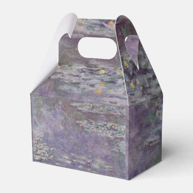 Claude Monet - Water Lilies Favor Boxes (Front Side)