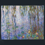 Claude Monet - Water Lilies Fleece Blanket<br><div class="desc">Water Lilies / Nympheas by Claude Monet in 1916-1919</div>