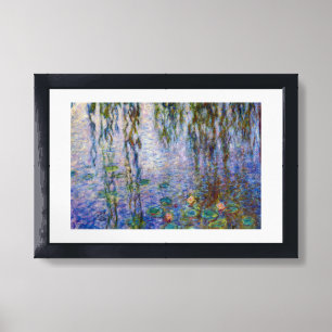 Claude Monet - Water Lilies Framed Art
