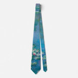 Claude Monet. Water Lilies. French Impressionism Neck Tie at Zazzle