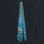 Claude Monet. Water Lilies. French impressionism Neck Tie<br><div class="desc">Claude Monet "Water Lilies" neck tie.</div>