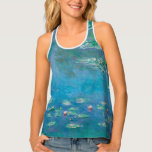 Claude Monet. Water Lilies. French impressionism Tank Top<br><div class="desc">Claude Monet "Water Lilies" tank top.</div>