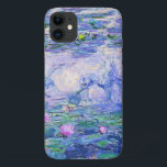 Claude Monet Water Lilies French Impressionist Art iPhone 11 Case<br><div class="desc">Claude Monet Water Lilies French Impressionist Art
Water Lilies (or Nympheas ) is a series of approximately 250 oil paintings by French Impressionist Claude Monet. The paintings depict Monet's flower garden at Giverny.</div>