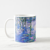 Claude Monet Water Lilies French Impressionist Art Coffee Mug (Left)