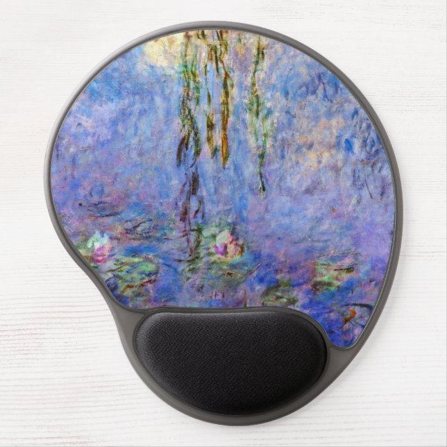 Claude Monet - Water Lilies Gel Mouse Pad (Front)
