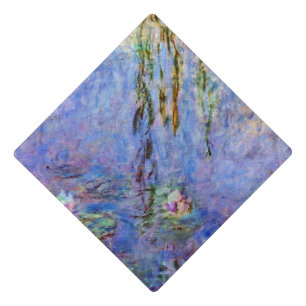 Claude Monet - Water Lilies Graduation Cap Topper