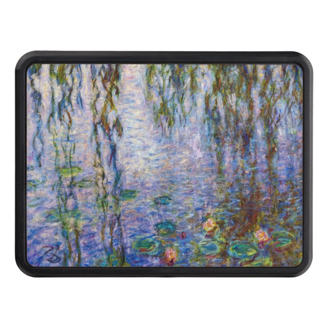 Claude Monet - Water Lilies Hitch Cover (Front)