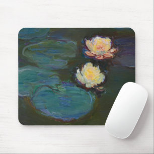 Claude Monet Water Lilies Impressionist Oil Art Mouse Pad