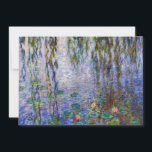 Claude Monet - Water Lilies Invitation<br><div class="desc">Water Lilies / Nympheas by Claude Monet in 1916-1919</div>