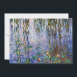 Claude Monet - Water Lilies Invitation<br><div class="desc">Water Lilies / Nympheas by Claude Monet in 1916-1919</div>