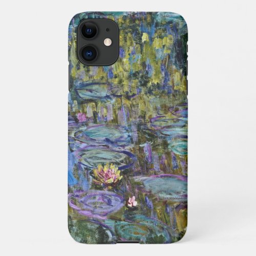 Claude Monet _ Water Lilies iPhone 11 Case