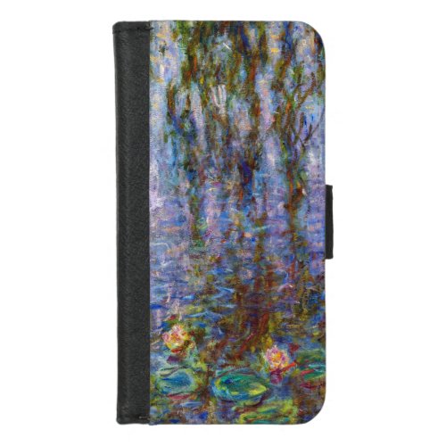 Claude Monet _ Water Lilies iPhone 87 Wallet Case