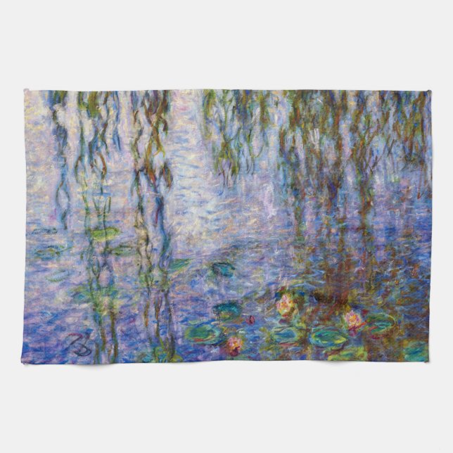 Claude Monet - Water Lilies Kitchen Towel (Horizontal)