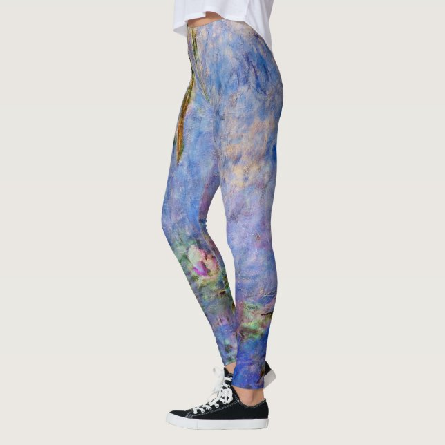 Claude Monet - Water Lilies Leggings (Left)