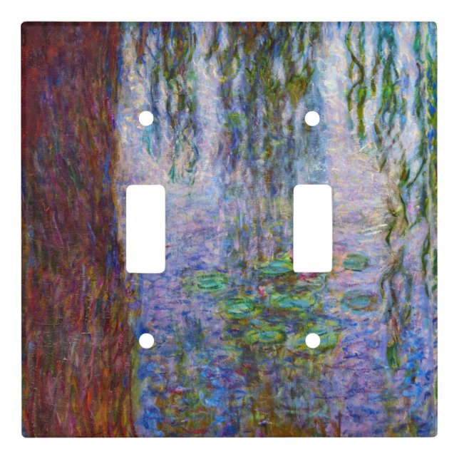 Claude Monet - Water Lilies Light Switch Cover (Front)