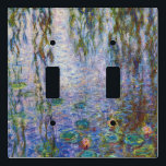 Claude Monet - Water Lilies Light Switch Cover<br><div class="desc">Water Lilies / Nympheas by Claude Monet in 1916-1919</div>