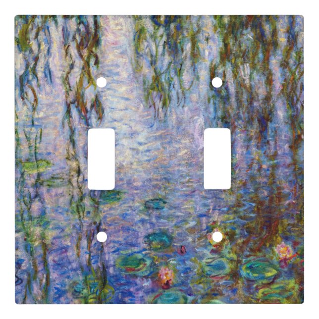 Claude Monet - Water Lilies Light Switch Cover (Front)