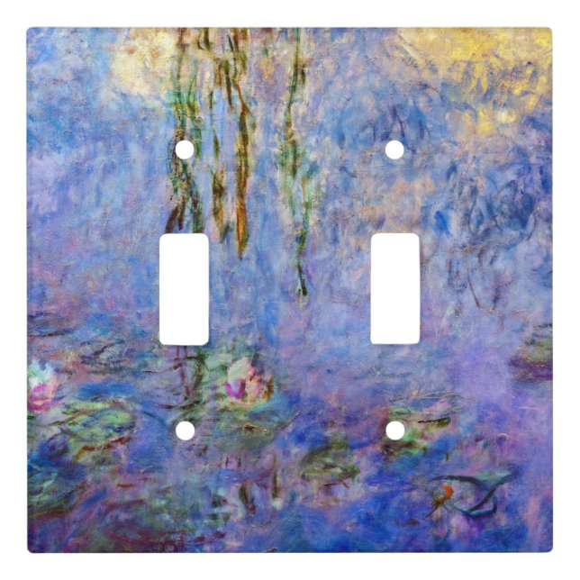 Claude Monet - Water Lilies Light Switch Cover (Front)