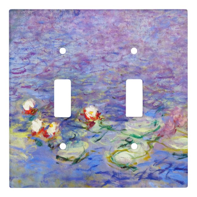 Claude Monet - Water Lilies Light Switch Cover (Front)