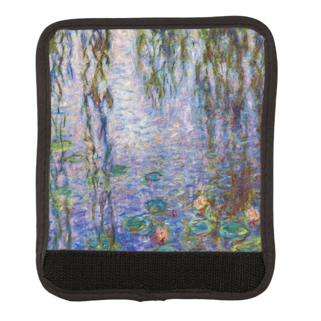 Claude Monet - Water Lilies Luggage Handle Wrap (Front)