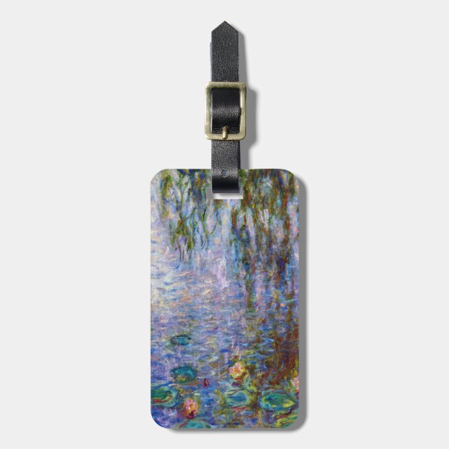 Claude Monet - Water Lilies Luggage Tag (Front Vertical)