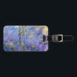 Claude Monet - Water Lilies Luggage Tag<br><div class="desc">Water Lilies / Nympheas by Claude Monet in 1916-1919</div>