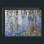 Claude Monet - Water Lilies Magnetic Card<br><div class="desc">Water Lilies / Nympheas by Claude Monet in 1916-1919</div>